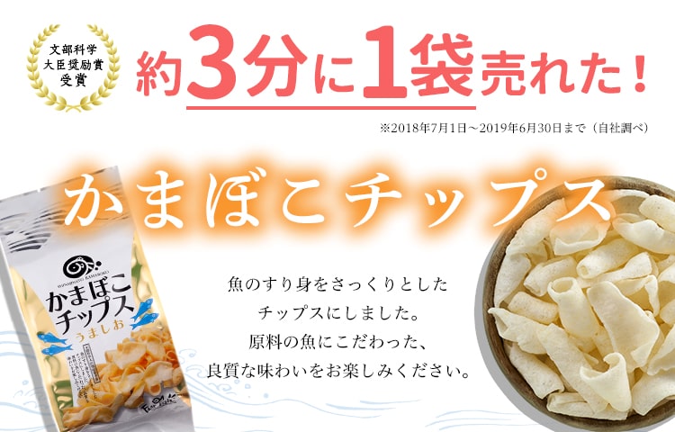 新湊かまぼこ　かまぼこチップス
