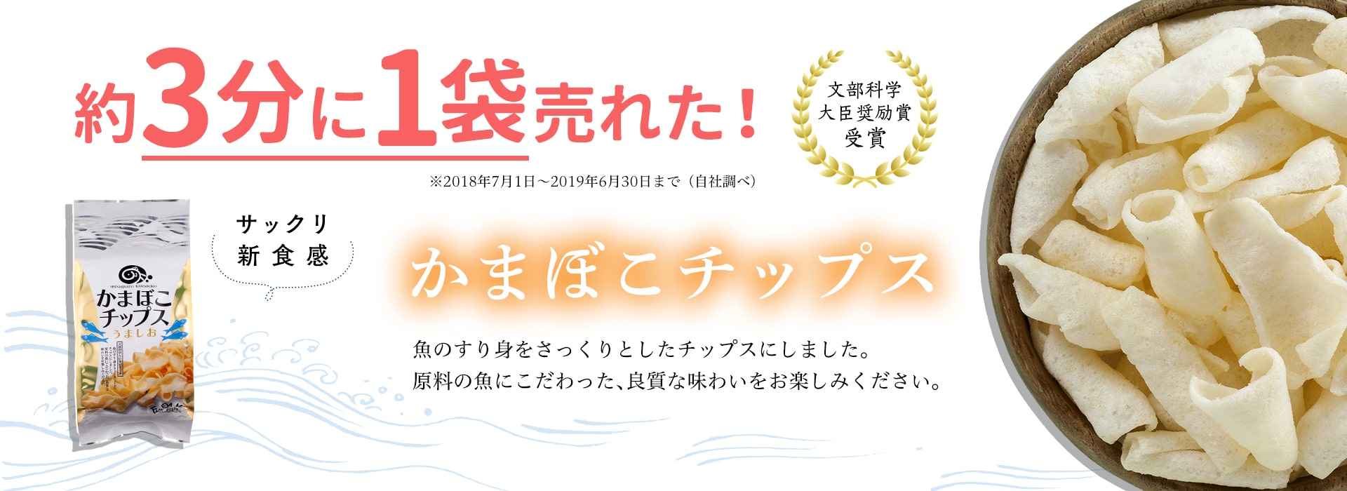 新湊かまぼこ　かまぼこチップス